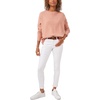image:imageVince Camuto Womens Long Sleeve Extend Shoulder Center Facing Seam Cozy SweaterSweaterMisty Pink