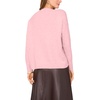image:imageVince Camuto Womens Long Sleeve Extend Shoulder Center Facing Seam Cozy SweaterSweaterPrism Pink