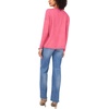image:imageVince Camuto Womens Long Sleeve Extend Shoulder Center Facing Seam Cozy SweaterSweaterRose Rococo