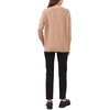 image:imageVince Camuto Womens Long Sleeve Extend Shoulder Center Facing Seam Cozy SweaterSweaterTaupe