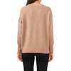image:imageVince Camuto Womens Long Sleeve Extend Shoulder Center Facing Seam Cozy SweaterSweaterTaupe