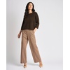 image:imageVince Camuto Womens Mid Sleeve Elbow Length Sleeve Crew Neck SweaterChocolate