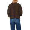image:imageVince Camuto Womens Mid Sleeve Elbow Length Sleeve Crew Neck SweaterChocolate