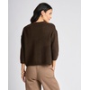 image:imageVince Camuto Womens Mid Sleeve Elbow Length Sleeve Crew Neck SweaterChocolate