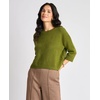 image:imageVince Camuto Womens Mid Sleeve Elbow Length Sleeve Crew Neck SweaterPesto
