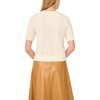 image:imageVince Camuto Womens Short Sleeve Button Front CardiganOat