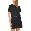 image:imageVince Camuto Womens Short Sleeve Contrast Neck SweaterRich Black
