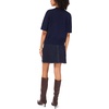 image:imageVince Camuto Womens Short Sleeve Raglan Mock Neck SweaterClassic Navy