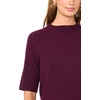 image:imageVince Camuto Womens Short Sleeve Raglan Mock Neck SweaterPickled Beet