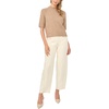 image:imageVince Camuto Womens Short Sleeve Raglan Mock Neck SweaterTaupe