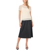 image:imageVince Camuto Womens Short Sleeve Stretch Lace TopNew Ivory