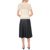 image:imageVince Camuto Womens Short Sleeve Stretch Lace TopNew Ivory