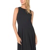 image:imageVince Camuto Womens Sleeveless Jewel Neck Panelled Maxi DressRich Black