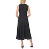 image:imageVince Camuto Womens Sleeveless Jewel Neck Panelled Maxi DressRich Black