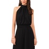 image:imageVince Camuto Womens Sleeveless Jumpsuit With SmockingRich Black
