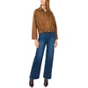 image:imageVince Camuto Womens Suede Raglan Sleeve Zipper Front JacketToasted