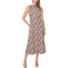 image:imageVince Camuto Womens Floral Sleeveless Knit Midi DressDenim Navy