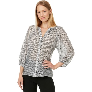 image:imageVince Camuto Raglan Sleeve ButtonDown BlouseNew Ivory