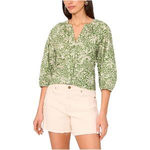 image:imageVince Camuto Raglan Sleeve ButtonDown BlouseOlive