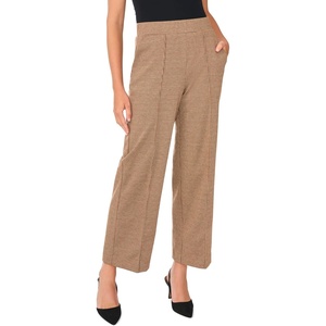 image:imageVince Camuto Womens Pintuck Front Pant with Elastic WaistFall Camel