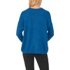 image:imageVince Camuto Womens Long Sleeve Extend Shoulder Center Facing Seam Cozy SweaterSweaterBlueberry