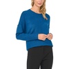 image:imageVince Camuto Womens Long Sleeve Extend Shoulder Center Facing Seam Cozy SweaterSweaterBlueberry